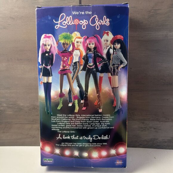 Jan Mclean Lollipop Girls Cassie Doll 706202 Inaugural Edition Vintage - Picture 4 of 4